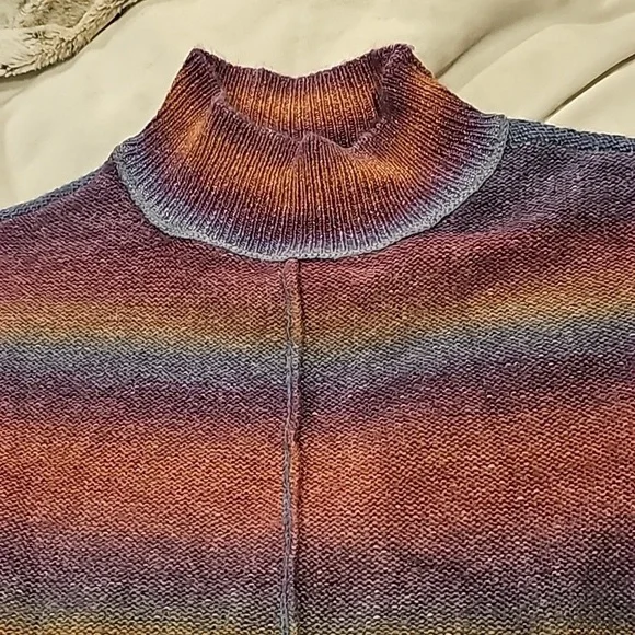 Beach lunch lounge collection multi color sweater ladies large great condition - Picture 3 of 12